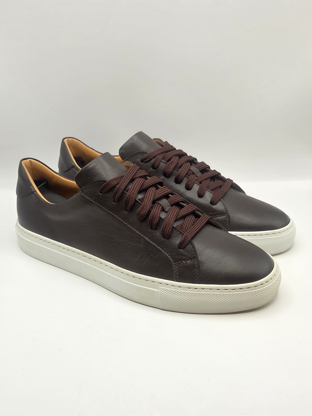 Patrizio Dolci Leather Sneakers Made In Italy Size 9 Men